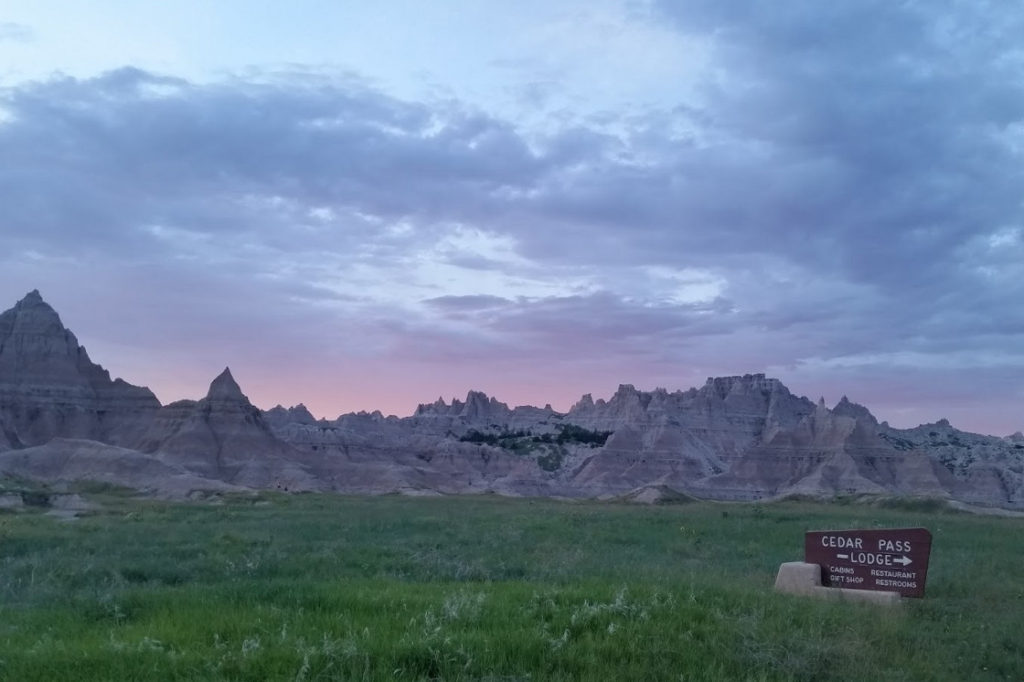 South Dakota sunset