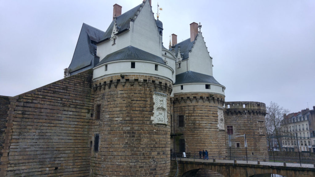 Château des ducs de Bretagne entrance