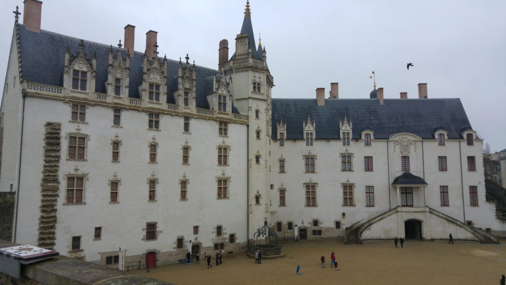 Nantes Castle inside