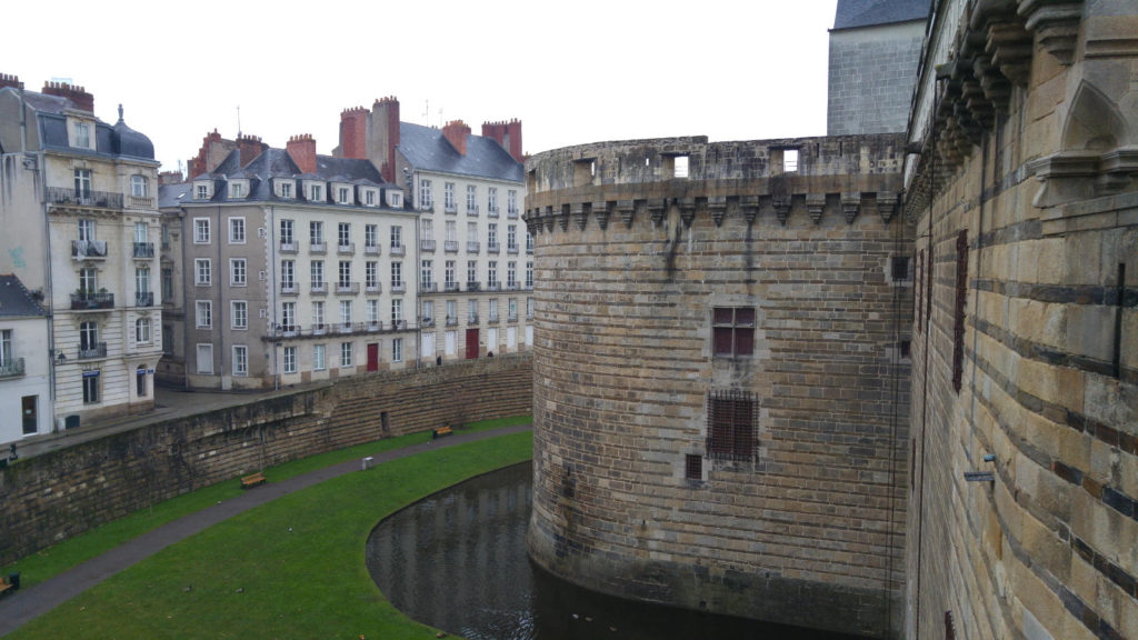 Nantes Castle side